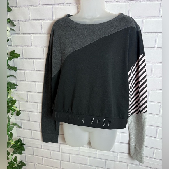 Victoria's Secret Sport Colorblock Crewneck Sweatshirt/size XL - Picture 5 of 10